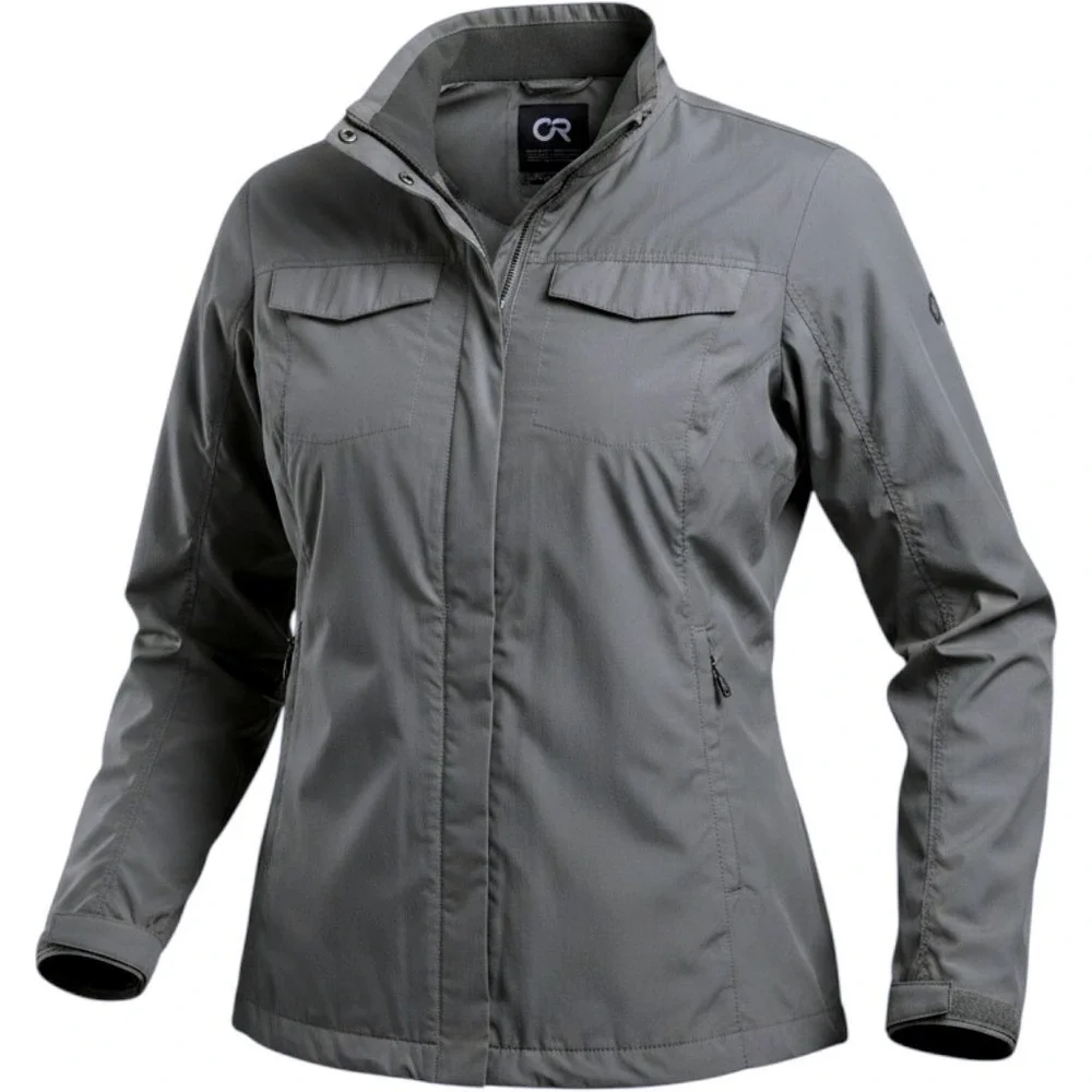 Outdoor Research Pertex Microlight Shirt Jacket‎ NEW Women's Large Pewter NWT
